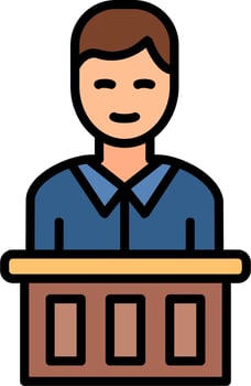 Witness Vector Icon