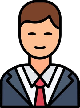 Lawye Vector Icon