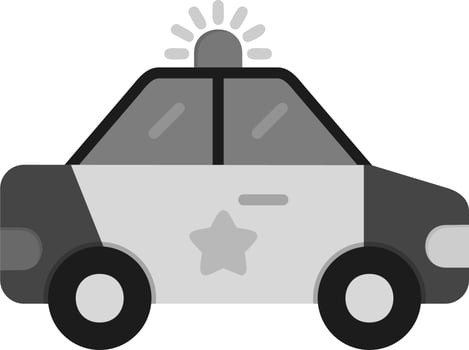 Police Car Vector Icon
