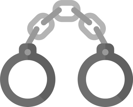 Handcuff Vector Icon