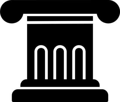 Roman Law Vector Icon