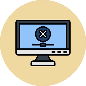 No Connection Vector Icon