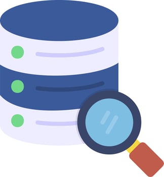 Search Data Vector Icon