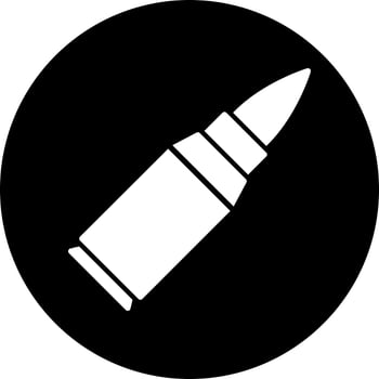Bullet Vector Icon