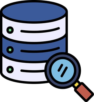 Search Data Vector Icon