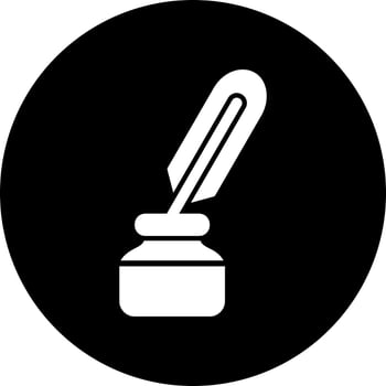 Inkwell Vector Icon