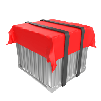 Container isolated on transparent png