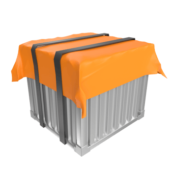 Container isolated on transparent png