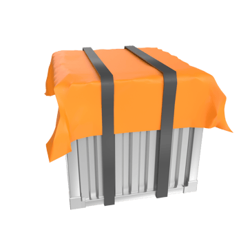 Container isolated on transparent png