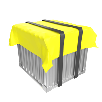 Container isolated on transparent png