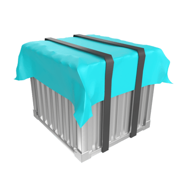 Container isolated on transparent png
