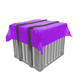 Container isolated on transparent png