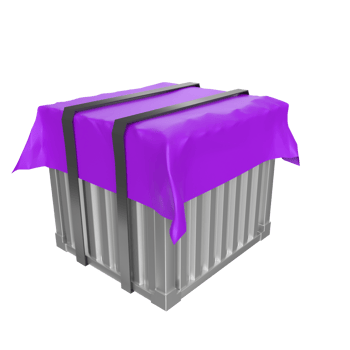 Container isolated on transparent png