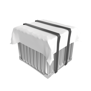 Container isolated on transparent png