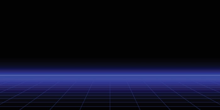 abstract perspective wireframe background design vector