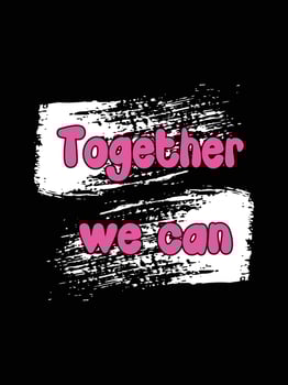 International Women's stickers lettering typography t-shirt design vector