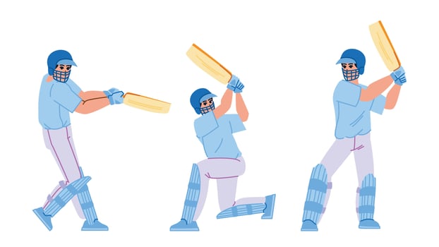 cricket competition vector