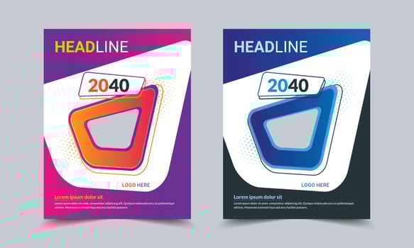 Corporate Business Book Cover Design Template. Can be used for Brochures, Annual reports, flyers, Leaflet, magazines, Posters, Business presentations, portfolios, banners, and Websites. vector