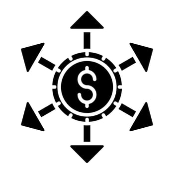 Budget Breakdown vector icon