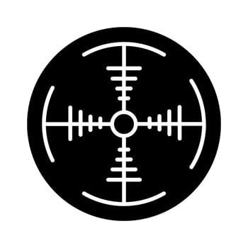 Army Target vector icon