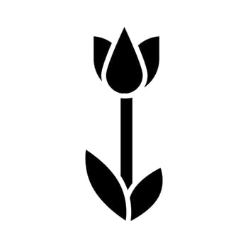 Tulip vector icon