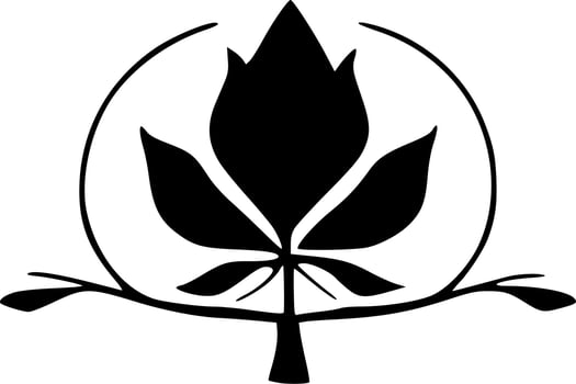 flower. web icon simple illustration vector