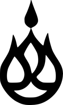 flame. web icon simple design vector