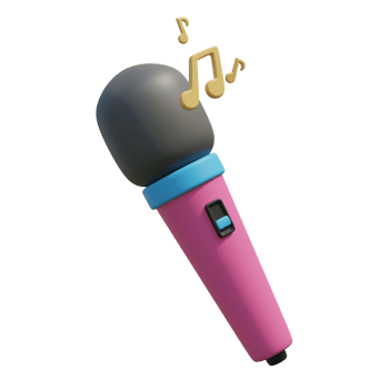 Microphone on transparent background png