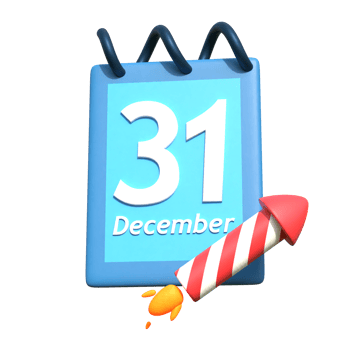 31st December calendar png