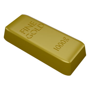 3d illustration of coins and gold bars png