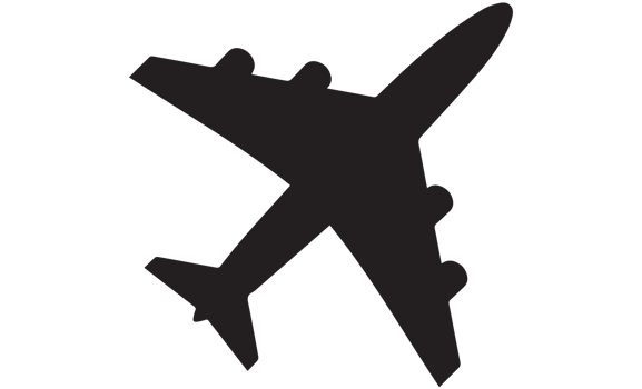 aeroplane - airplane icon on transparent background. png
