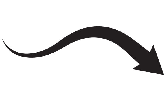 Right down arrow - arrow icon png on Transparent Background