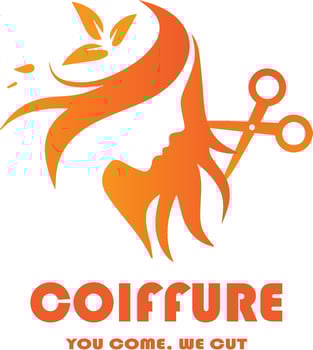 Coiffure Haircut Logo Vector File