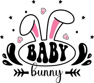 Family Bunny SVG Design, Easter SVG, Easter Shirt SVG vector
