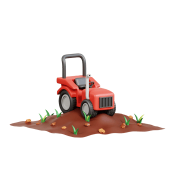 Farm Agriculture 3D Icon png