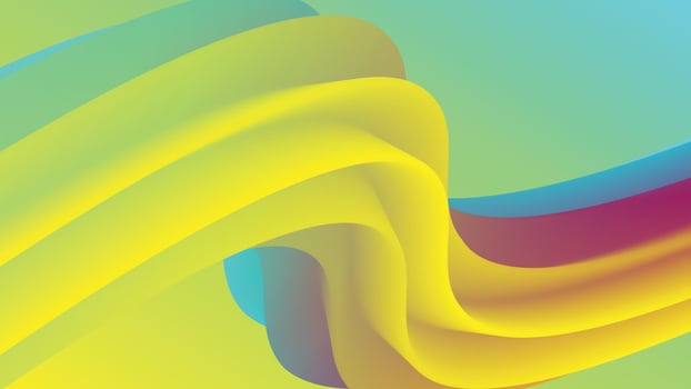 Web background design with cool shapes and trendy colors vector