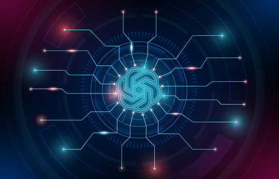 Modern Futuristic Technology Background vector