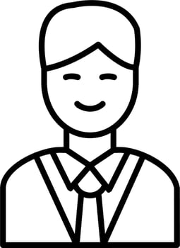 Individual Man Vector Icon