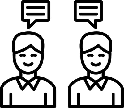 Dialogue Vector Icon
