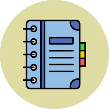 Note Book Vector Icon