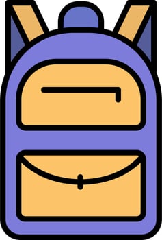 Backpack Vector Icon