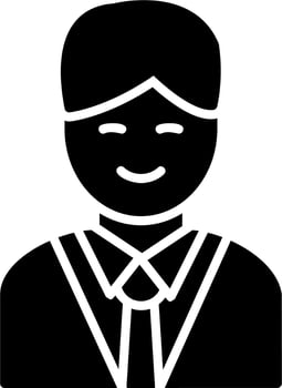 Individual Man Vector Icon