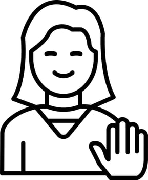 Say No Vector Icon