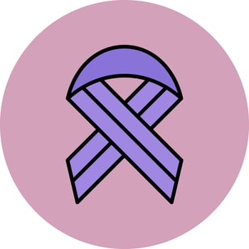 Ribbon Vector Icon