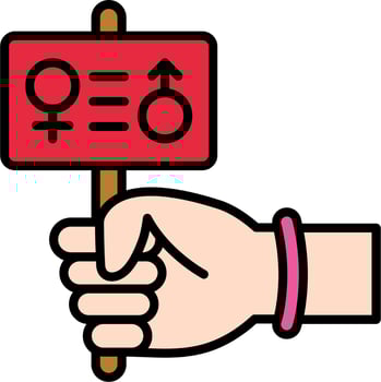 Gender Equality Vector Icon