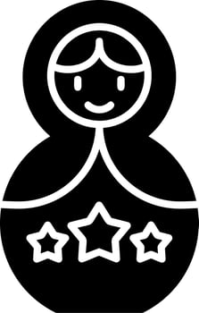 Matryoshka Doll Vector Icon