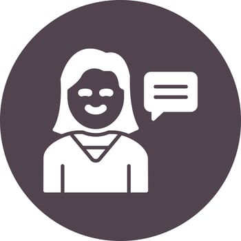 Talk Vector Icon