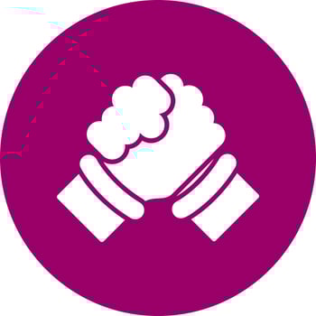 Cooperation Vector Icon