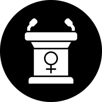 Lectern Vector Icon
