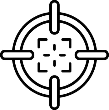 Aim Vector Icon